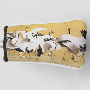 Funda Para Palo De Golf Grúas japonesas de rebaño Vintage Pájaro Rico Clás