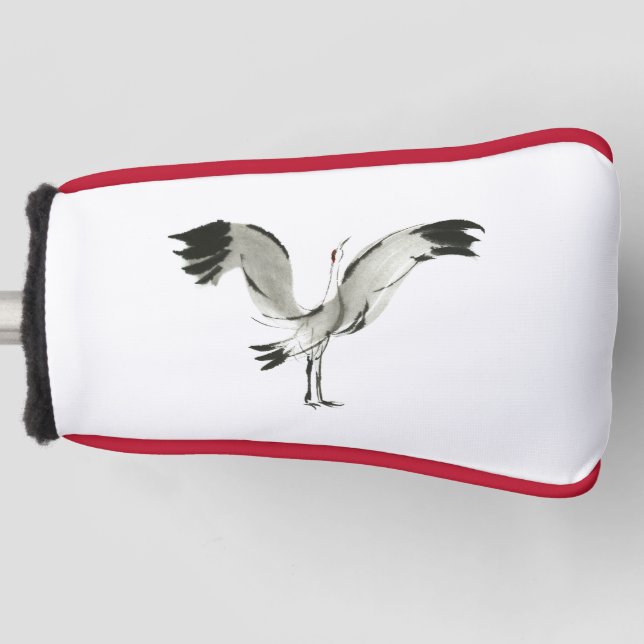 Funda Para Palo De Golf Grulla (Anverso)