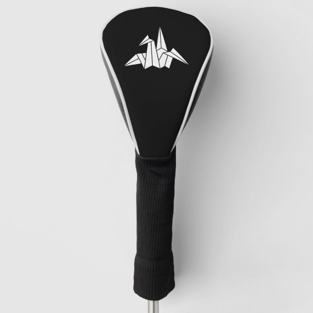 Funda Para Palo De Golf Grulla de papel (Anverso)