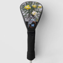 Grumpy Grandpa Owl Nesting Monogram Egg Photo