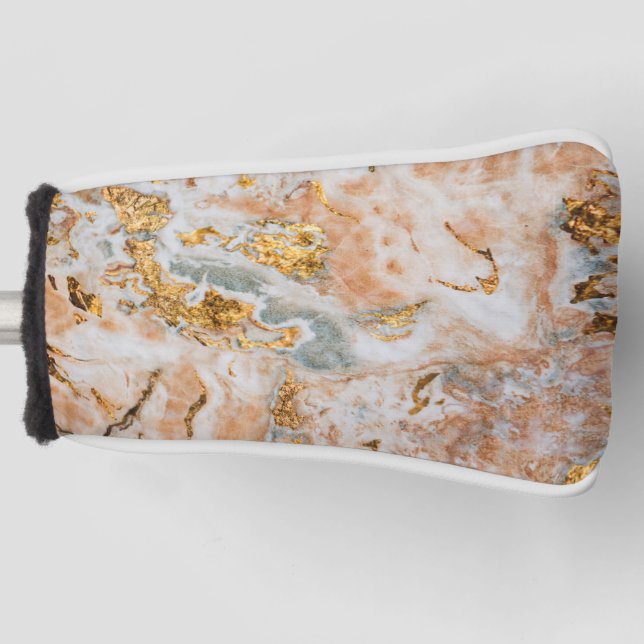 Funda Para Palo De Golf Guay Marble Gold Touch (Anverso)