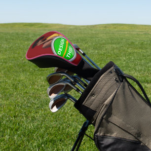 Funda Para Palo De Golf ¡Guay! Tapa de la cabeza del conductor del golf - 