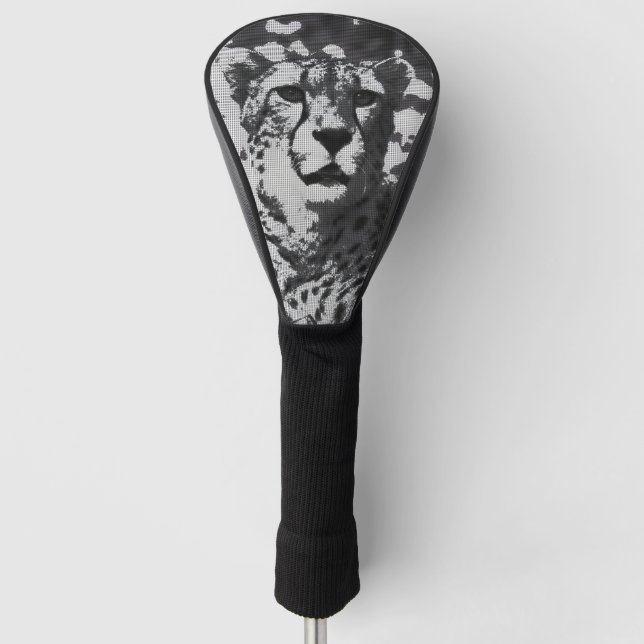 Funda Para Palo De Golf Guepardo urbano del arte pop (Anverso)