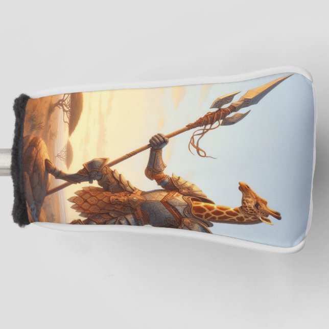 Funda Para Palo De Golf Guerrero de Giraffe (Anverso)