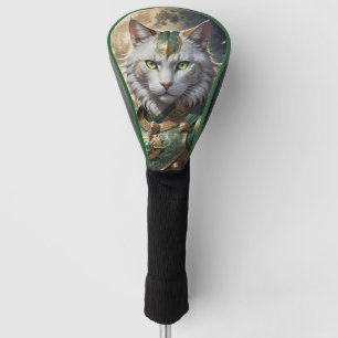 Funda Para Palo De Golf Guerrero del gato épico armado