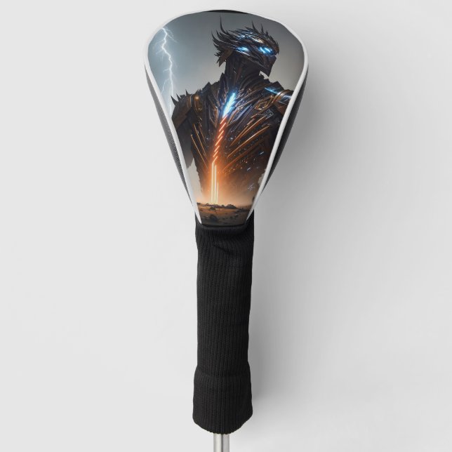 Funda Para Palo De Golf Guerrero Lightning Cyborg (Anverso)