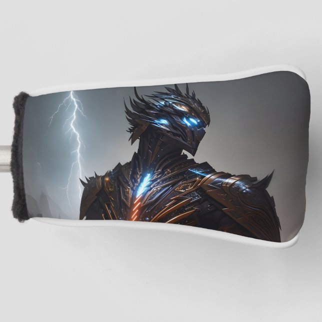 Funda Para Palo De Golf Guerrero Lightning Cyborg (Anverso)