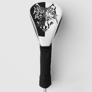 Funda Para Palo De Golf Guías de animales en la cubierta de la cabeza de g