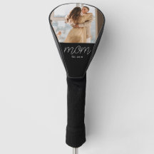Guión blanco establecido Mamá personalizable negro