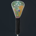 Funda Para Palo De Golf Gustav Klimt Flor Jardín Naturaleza<br><div class="desc">Un bonito cuadro del jardín,  un cuadro clásico de Gustav Klimt,  llamado Cottage Garden,  o Bauergarten,  1907,  que se encuentra cerca de un jardín de flores,  un cuadro de flores de colores.</div>