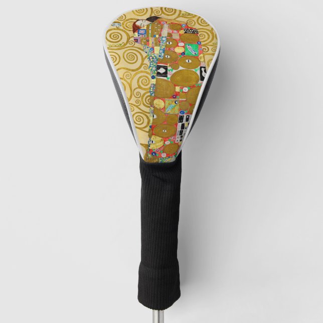 Funda Para Palo De Golf Gustav Klimt Fulfillment Nouveau Couple (Anverso)