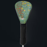 Funda Para Palo De Golf Gustav Klimt - Jardín de campo con girasoles<br><div class="desc">Jardín de campo con girasoles / Jardín de granja con girasoles - Gustav Klimt en 1905-1906</div>