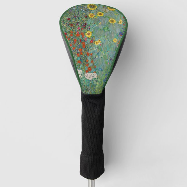 Funda Para Palo De Golf Gustav Klimt - Jardín de campo con girasoles (Anverso)