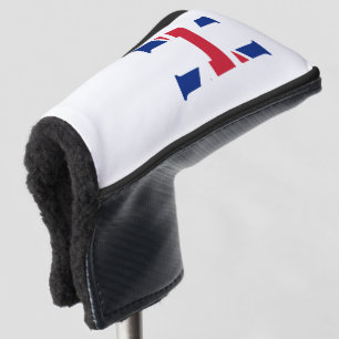 Funda Para Palo De Golf H Monograma sobrepuesto en la bandera de la Unión 