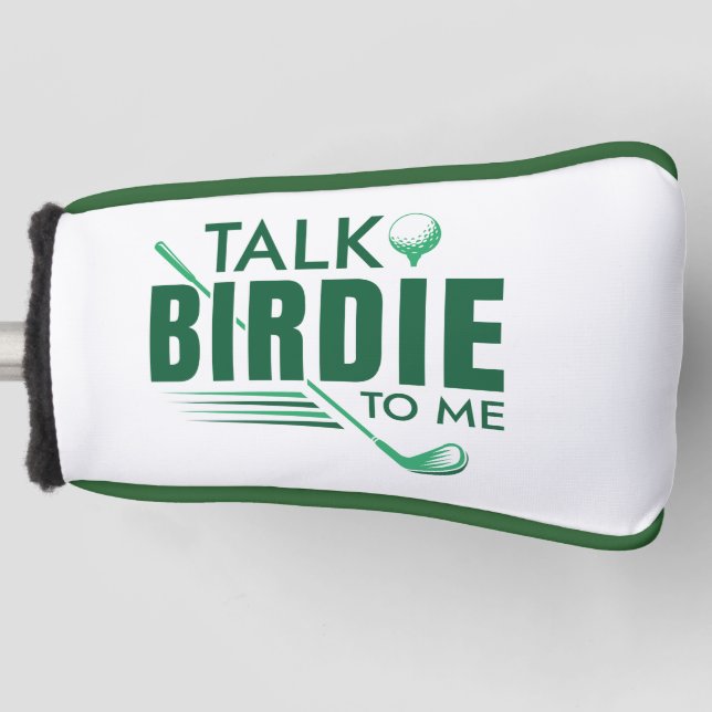 Funda Para Palo De Golf Háblame de Pajarito (Anverso)