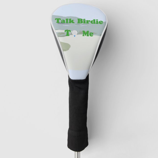 Funda Para Palo De Golf Háblame de Pajaritos (Anverso)