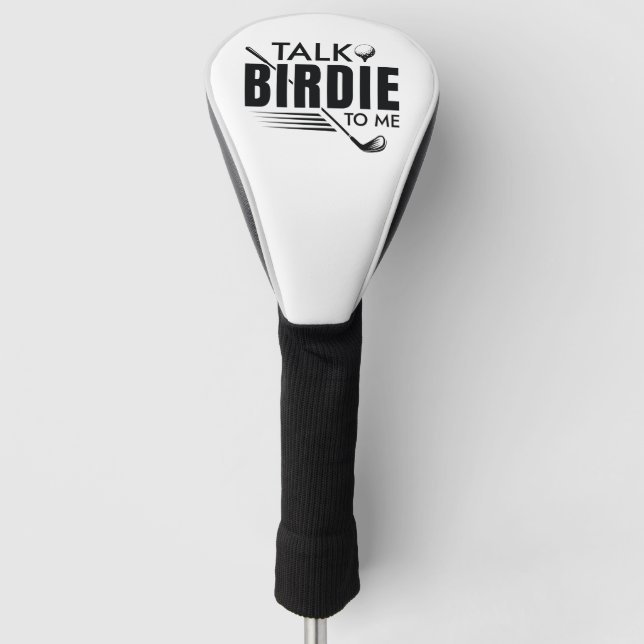 Funda Para Palo De Golf Hablar De Birdie Para Mí (Anverso)