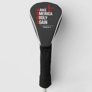 Funda Para Palo De Golf Hacer a América Piadosa de Nuevo Inauguración de T