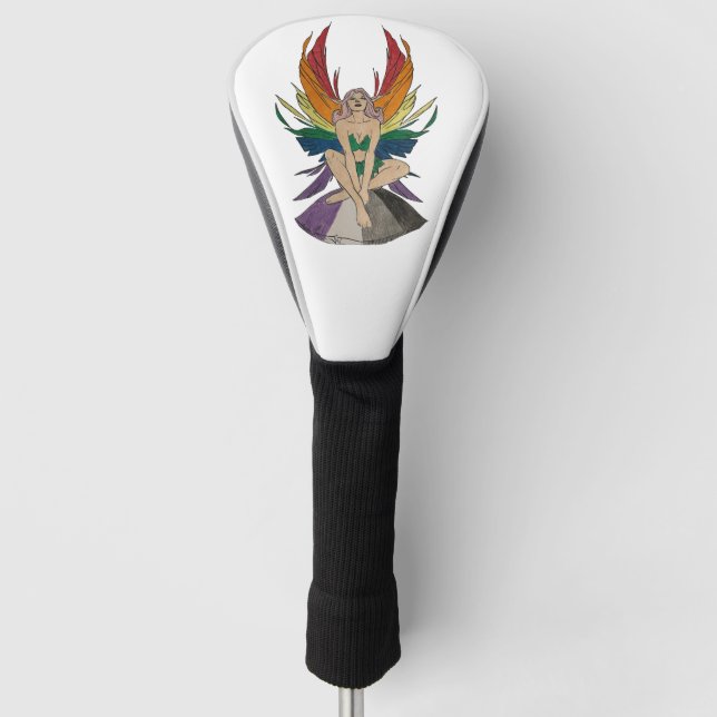 Funda Para Palo De Golf Hada asexual (Anverso)