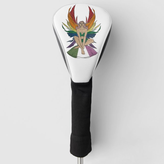 Funda Para Palo De Golf Hada Genderqueer (Anverso)