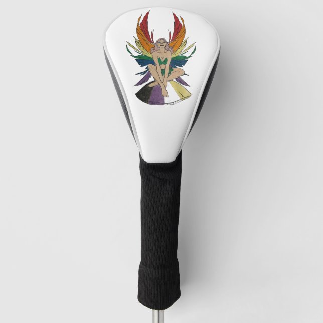 Funda Para Palo De Golf Hada no binaria (Anverso)