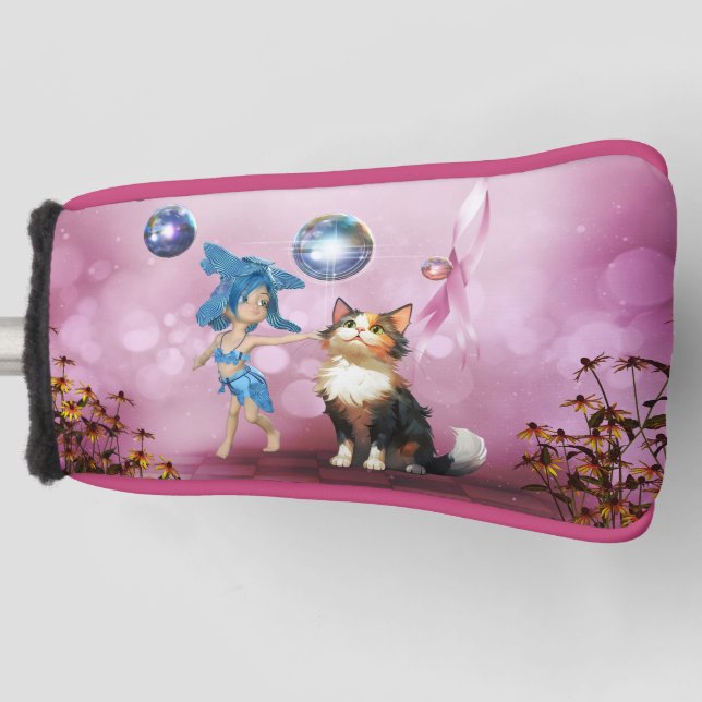 Funda Para Palo De Golf Hadas dulces (Anverso)