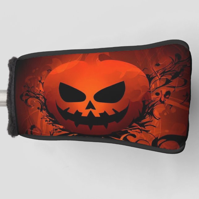 Funda Para Palo De Golf Halloween/Calabaza/otoño/otoño (Anverso)