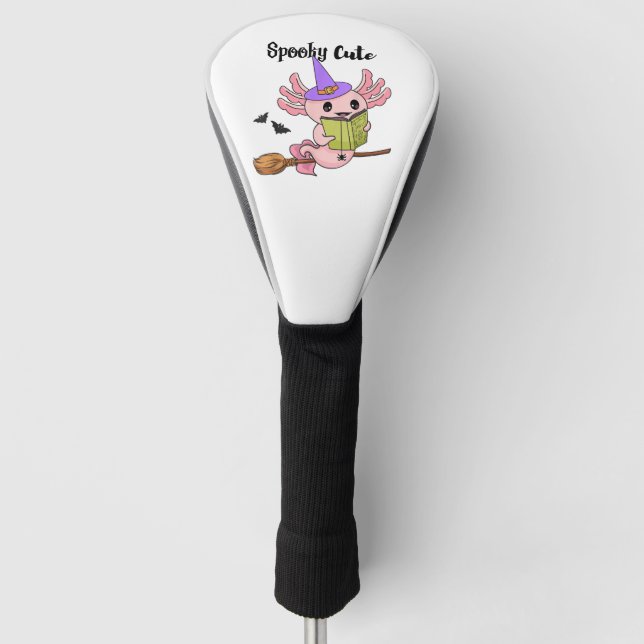 Funda Para Palo De Golf Halloween espeluznante (Anverso)
