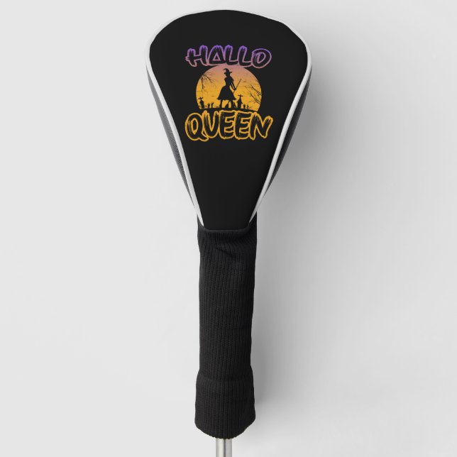 Funda Para Palo De Golf Halloween Halloqueen (Anverso)