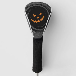 Funda Para Palo De Golf Halloween Jack que brilla intensamente O'Lantern