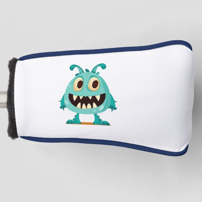 Funda Para Palo De Golf Halloween/Monstruo/personalizado (Anverso)