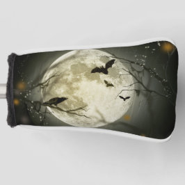 Funda Para Palo De Golf Halloween Moon Spooky Crows