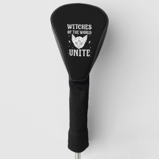 Funda Para Palo De Golf Halloween Witch Funny for Women Wiccan Witchcraft