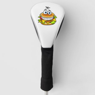 Funda Para Palo De Golf Hamburguesa divertida