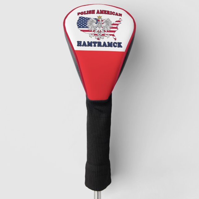 Funda Para Palo De Golf Hamtramck Michigan (Anverso)