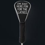Funda Para Palo De Golf Hanukkah, estoy aquí para los judíos de Latkes<br><div class="desc">Hanukkah,  estoy aquí para la festividad judía de Latkes</div>
