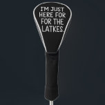 Funda Para Palo De Golf Hanukkah, estoy aquí para los judíos de Latkes<br><div class="desc">Hanukkah,  estoy aquí para la festividad judía de Latkes</div>