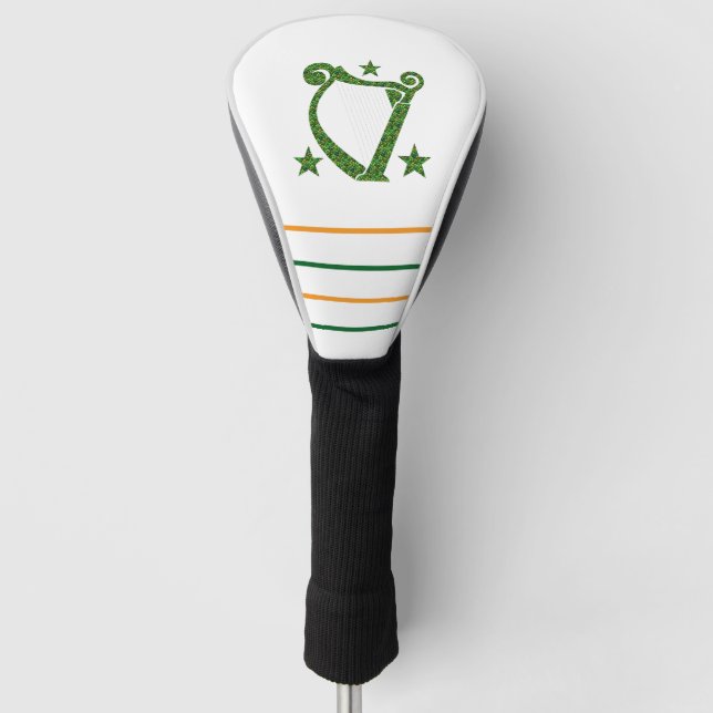 Funda Para Palo De Golf Harp irlandés (Anverso)