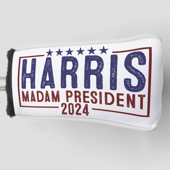 Funda Para Palo De Golf Harris Señora Presidenta 2024 (Anverso)