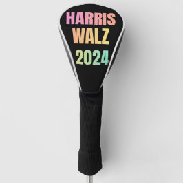 Funda Para Palo De Golf Harris Walz 2024 Rainbow