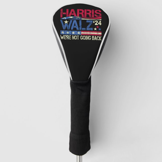 Funda Para Palo De Golf Harris Walz Kamala Harris 2024 Tim Walz (Anverso)