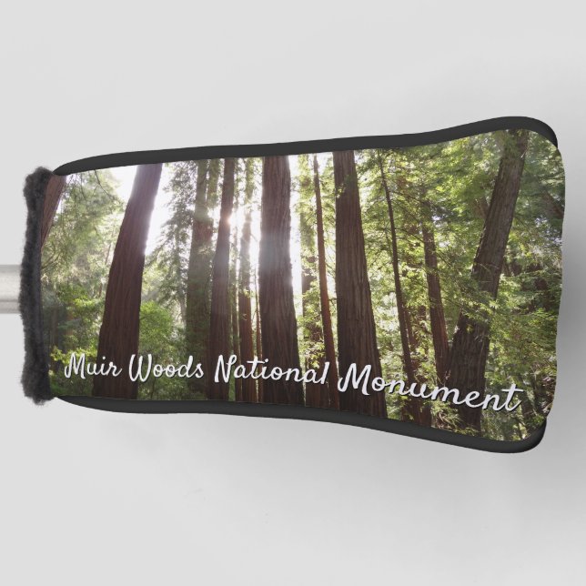 Funda Para Palo De Golf Hasta secuoyas por la mañana (Anverso)