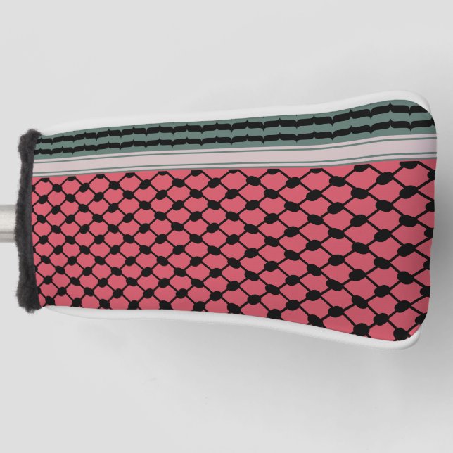 Funda Para Palo De Golf Hatta Keffiyeh Kufiya Folk (Anverso)