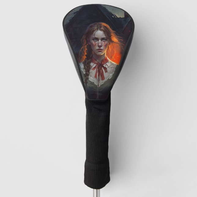 Funda Para Palo De Golf Haunting house (Anverso)