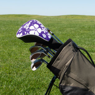 FUNDA PARA PALO DE GOLF HAWAIIAN HULA (HIBISCUS) PURPLE