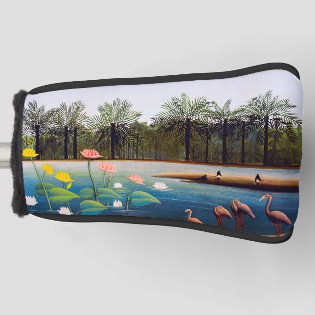 Funda Para Palo De Golf Henri Rousseau - Los flamencos (Anverso)