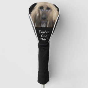 Funda Para Palo De Golf Herido blanco afgano