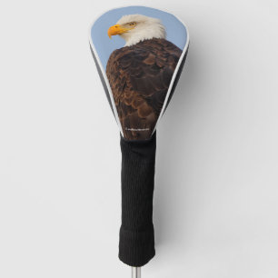 Funda Para Palo De Golf Hermoso águila calva en un árbol