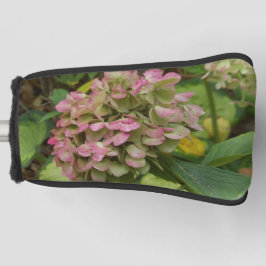 Funda Para Palo De Golf Hidrangea de otoño con hojas de Hosta dorada