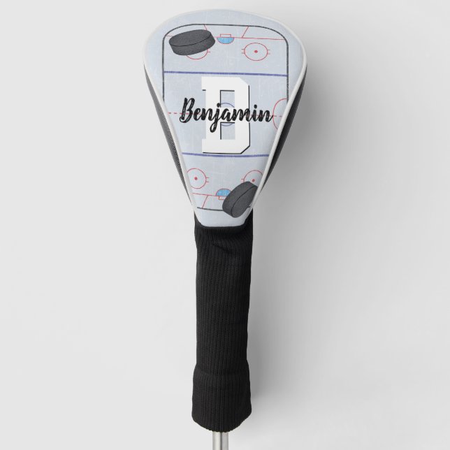 Funda Para Palo De Golf Hinchas de hockey sobre hielo (Anverso)